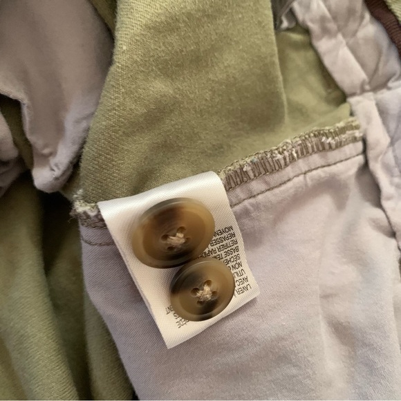 Black Brown 1826 Army Green Flat Front Short - 40 - Picture 11 of 13